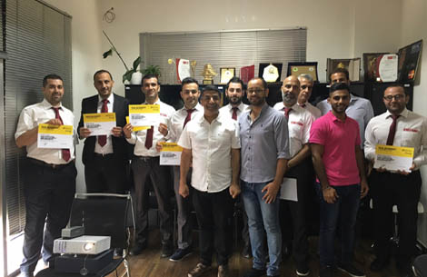 Advanced Car Rental drivers complete Kunhadi Safe Chauffeur Course at Kunhadi Road Safety Academy