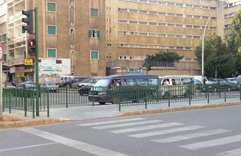 New Pedestrian Safe Crossing On Amliyya - Bchara El Khoury Cross Road