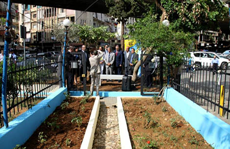 Traffic Victims Remembrance Garden in Sin El Fil Open for Visitors