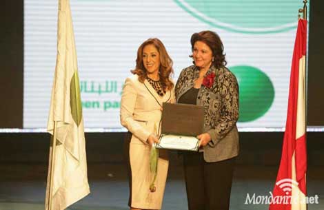 Green Party Lebanon Honors Kunhadi Vice President