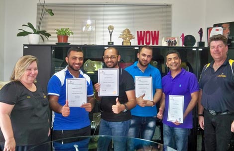 Kunhadi Trainers Completed Taxi Driver Training Course for Taxi Driving School