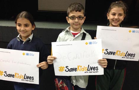 Kunhadi joins the #SaveKidsLives global road safety campaign