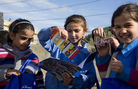 UNIFIL and Kunhadi conduct road safety campaign for children