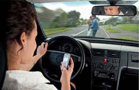 How distracting is talking on a cellphone while driving?