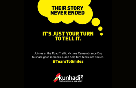 #TearsToSmiles for World Day of Remembrance of Traffic Victims